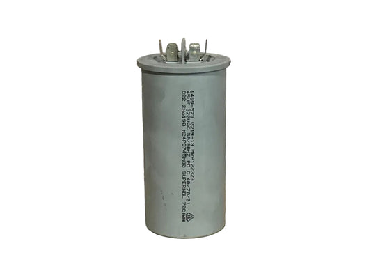 370 Vac, 45MFD 50/60 Hz, Round Capacitor