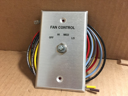 3 Speed Fan Control Switch