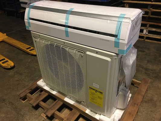 18,000 Btu Single Zone Heat Pump Mini Split Set, 20 Seer 208-230/60/1 R410A