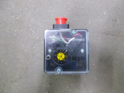 1/3 HP High Gas Pressure Switch, 125-250 VAC