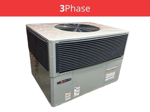 5 Ton Two-Stage Convertible Packaged Heat Pump Unit, 15 SEER, 460/60/3, R410A