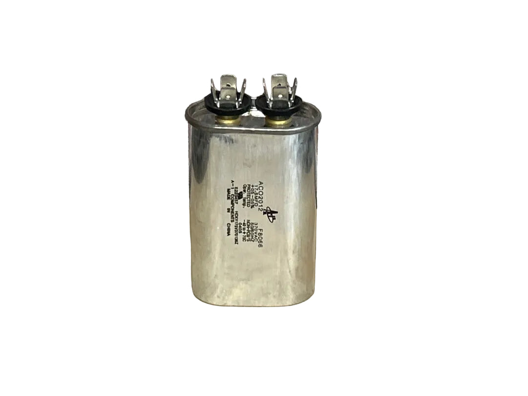 370 Vac, 17.5MFD 50/60 Hz, Oval Capacitor