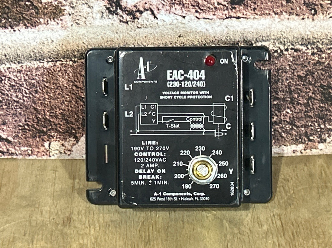 190-270/50/60/1 Adjustable Line Voltage Monitor