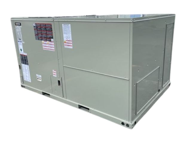10 Ton Two-Stage Convertible Natural Gas/Electric Packaged Unit, 11.2 EER, 460/60/3, R410A