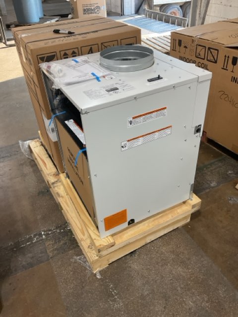 12,000 BTU Vertical Packaged Heat Pump with 3.4 KW Heat, 208-230/60/1, R-410A 11.9 SEER2