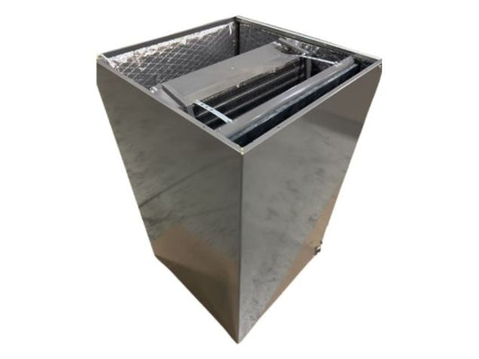 Serpentín de N" con carcasa de múltiples posiciones para CA/HP de 5 toneladas, R-410A, 1400-1600 Cfm