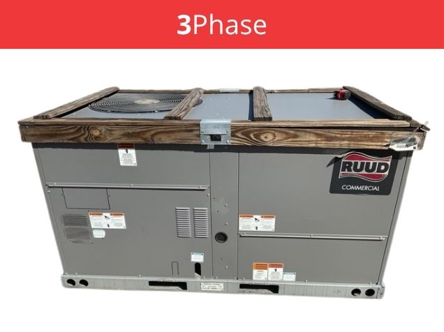 6 Ton Two-Stage Convertible Packaged Heat Pump Unit, 14.1 SEER, 460/60/3, R410A