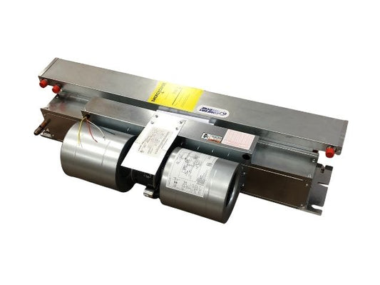 Fan coil horizontal sin carcasa de 3 toneladas para montaje en techo, con aire acondicionado/HP, 10 kW, calefacción eléctrica, 208-240/60/1 R-410A