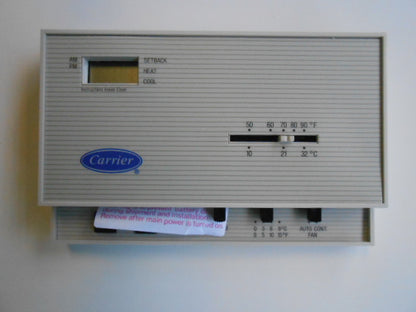 Heat/Cool Or Heat Only Programmable Thermostat