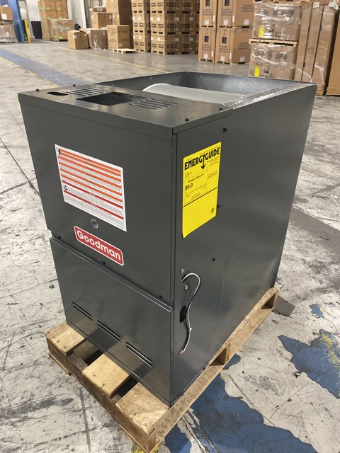 100,000 BTU Single-Stage Downflow/Horizontal ECM Multi Speed Gas Furnace 80% AFUE 115/60/1 CFM: 2000