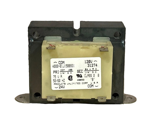 120/24 V, 50/60 Hz, 75VA Transformer