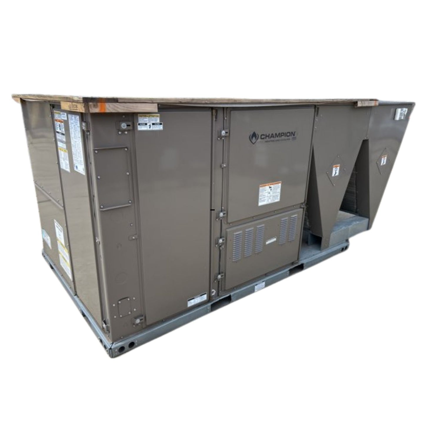 12.5 Ton Two-Stage Convertible Packaged Air Conditioning Unit, 11 EER, 208-230/60/3, R410A
