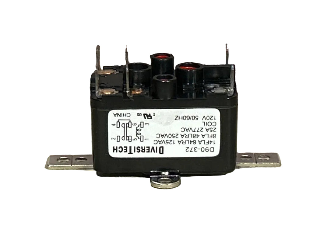 120 V, 50/60 Hz, 25 Amps, Relay