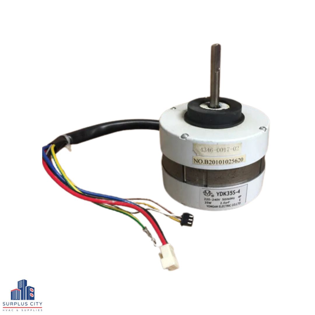 Fan Motor; 220-240/50-60/1, 35 Watt – Surplus City