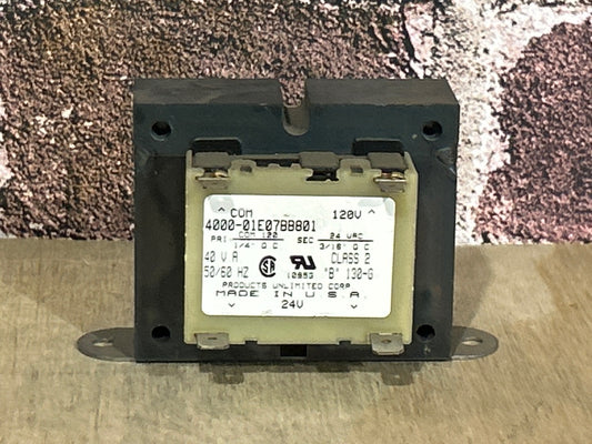 120/24 V, 50/60 Hz, 40VA Transformer