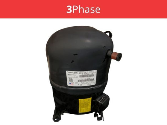 Compresor alternativo de alta temperatura de 3-1/2 toneladas CA/HP, 380-415-460/50-60/3 R-410A