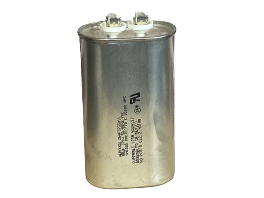 370 Vac, 55MFD 50/60 Hz, Oval Capacitor