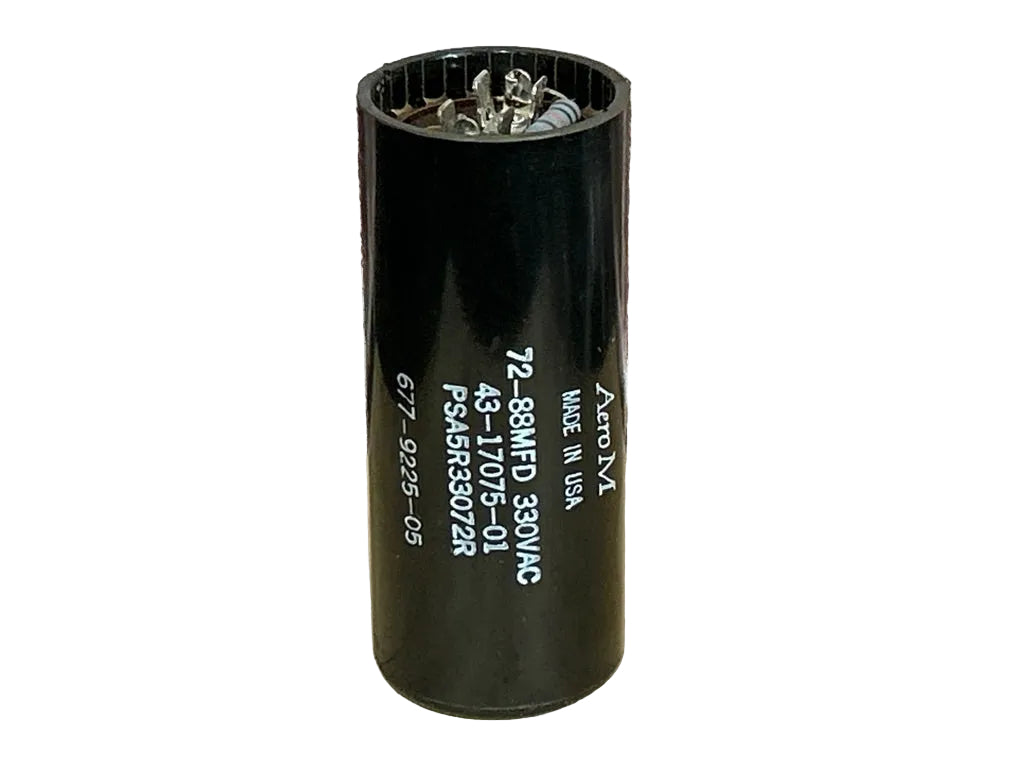 330 Vac, 72-88MFD 50/60 Hz, Round Capacitor