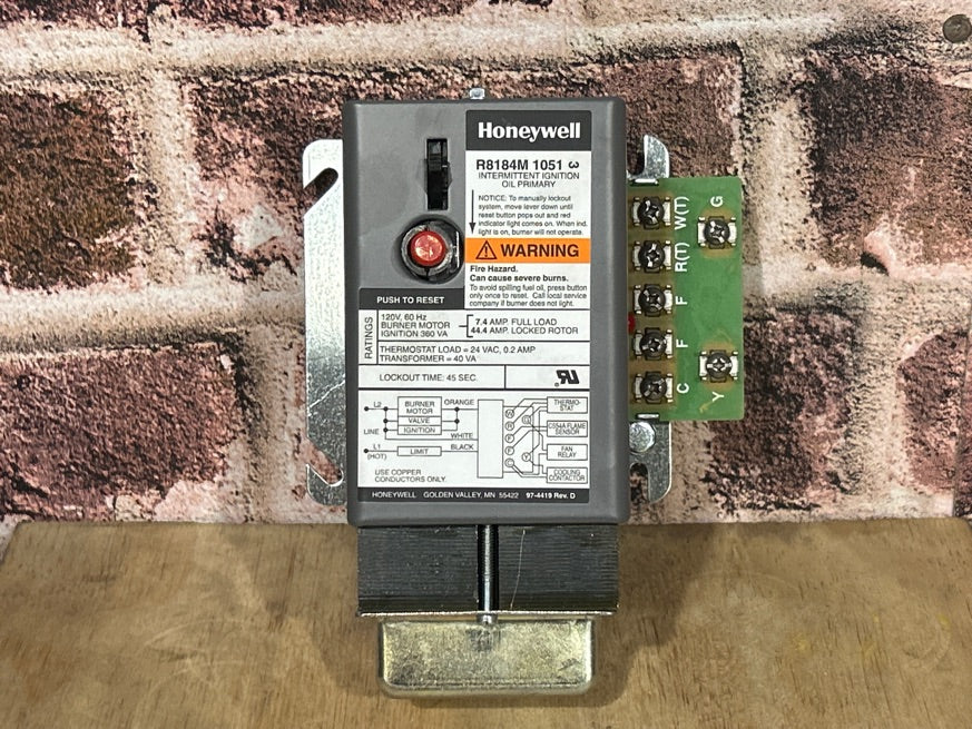 120/24V, 60Hz Protectorelay Oil Burner Control, Control Circuit 360Va