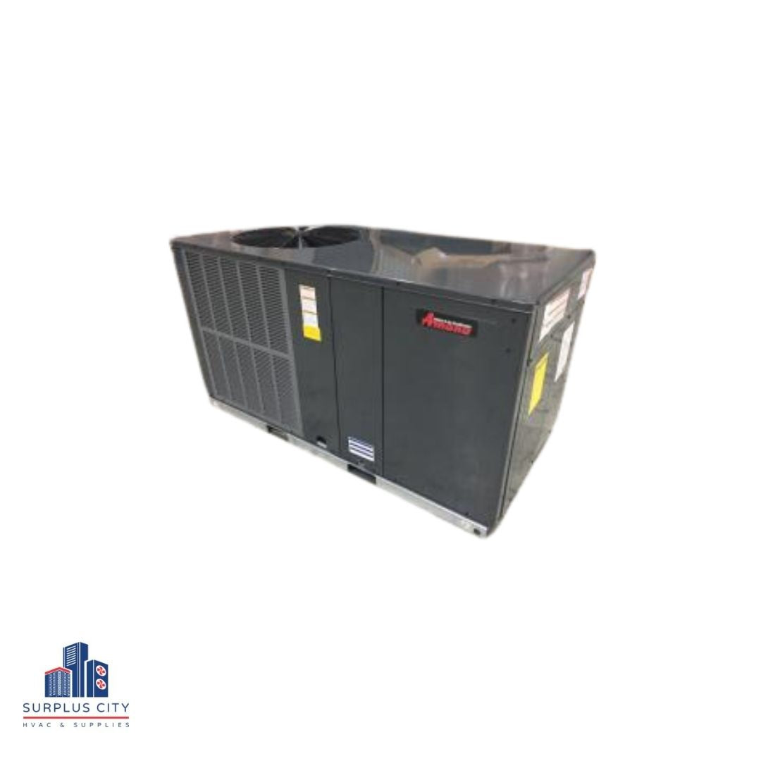 Unidad de aire acondicionado horizontal compacta de 4 toneladas, 13,4 Seer, 208-230/60/1, R401A