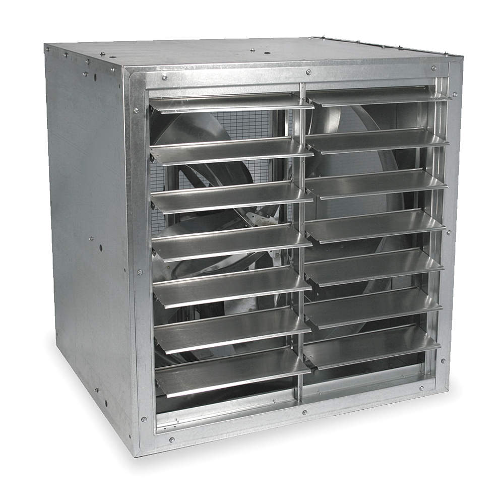 36-Dia. Capacitor-Start 115/208-230V Cabinet Exhaust Fan"