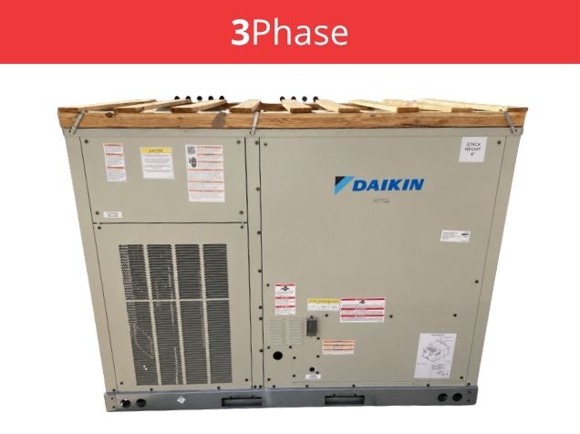 6 Ton Two-Stage Convertible Natural Gas/Electric Packaged Unit, 12.5 EER, 460/60/3, R32