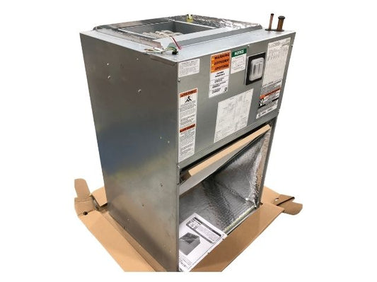 Ventilador con bobina de 2 etapas ECM de 3 toneladas con montaje en pared y equipo de calefacción de 8 Kw, 200-230/60/1 R-410A CFM, 1200