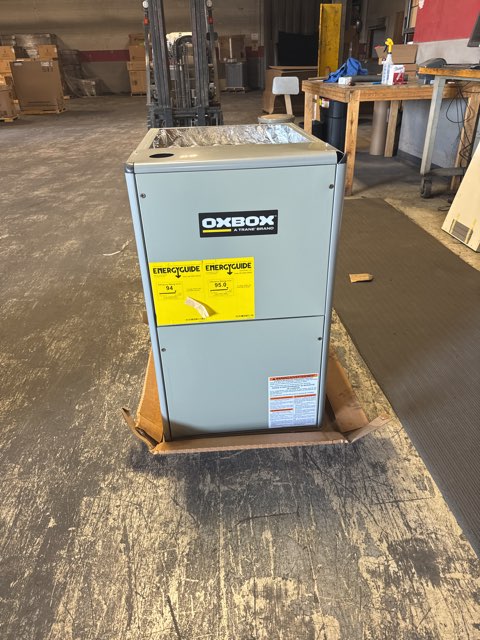 90,000 Btu Single Stage UPFlow/Horizontal ECM Natural Gas Furnace, 95% Afue 115/60/1 Cfm:2000