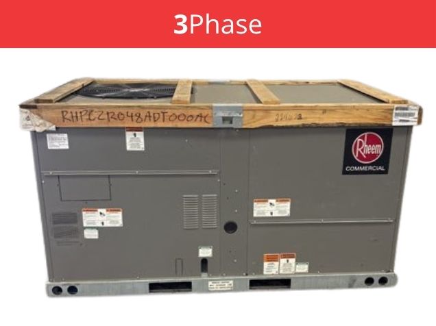 4 Ton Single-Stage Convertible Packaged Heat Pump Unit, 14 SEER, 460/60/3, R410A