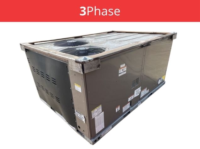 6 Ton Two-Stage Convertible Natural Gas/Electric Packaged Unit, 12 EER, 208-230/60/3, R410A