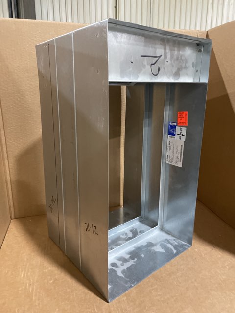 Fusible Link Rectangle Fire Damper 12"X16"