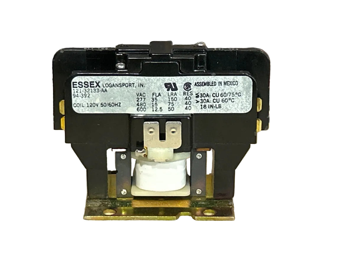 120 V, 50/60 Hz, 1 Pole Contactor