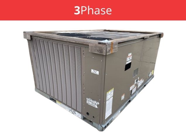 6 Ton Two-Stage Convertible Natural Gas/Electric Packaged Unit, 12 EER, 208-230/60/3, R410A