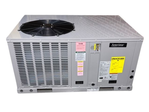 2 Ton Single-Stage Horizontal Packaged Heat Pump Unit, 14 SEER, 208-230/60/1, R410A
