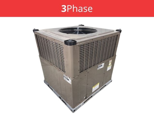 5 Ton Low NOx Two-Stage Convertible Natural Gas/Electric Packaged Unit, 14 SEER, 208-230/60/3, R410A
