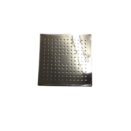 8 Sq Plastic Shower Head Plating Face