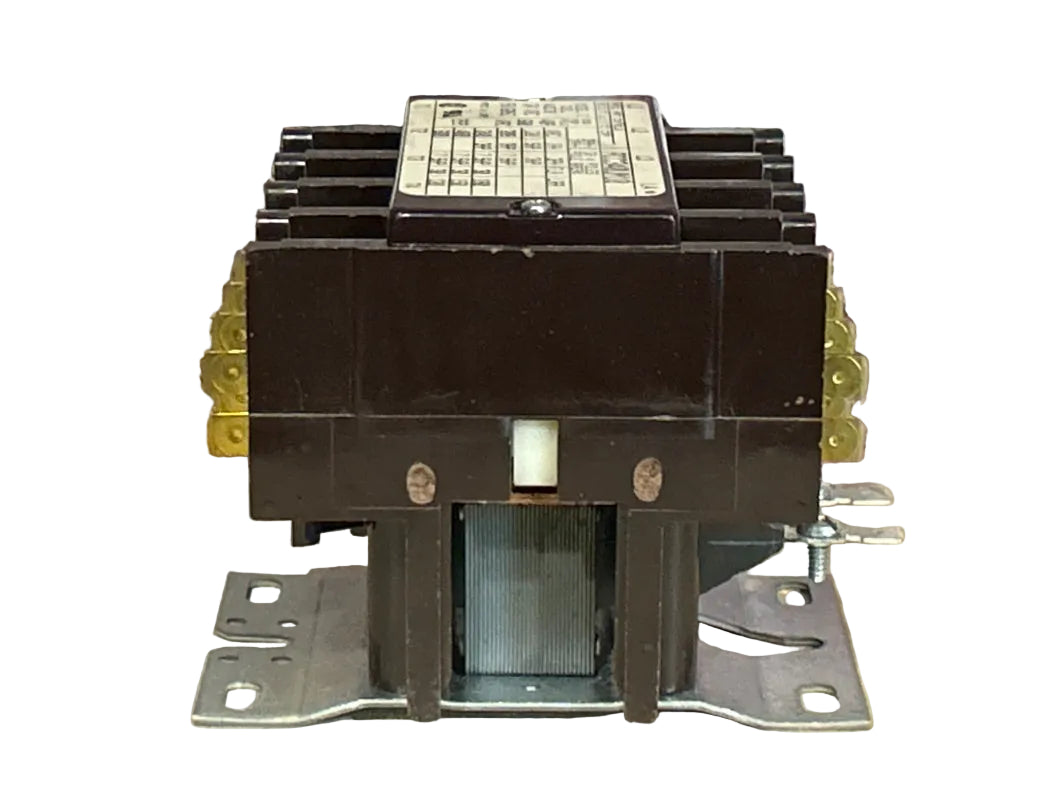 24 V, 50/60 Hz, 30 Amps 4 Pole Contactor
