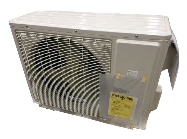 18,000 Btu Single-Zone Outdoor Heat Pump Mini Split Unit, 15 Seer 208-230/60/1