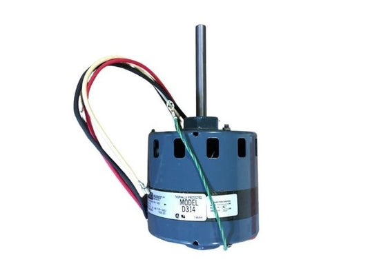 1/8 - 1/15 HP Electric Blower Motor 208-230/50-60/1 1050 RPM 2 Speed