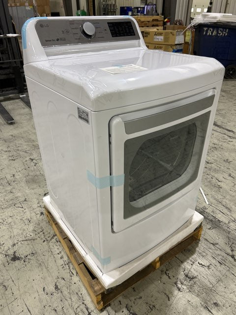 7.3 Cu.Ft. White Electric Dryer 240 Volt