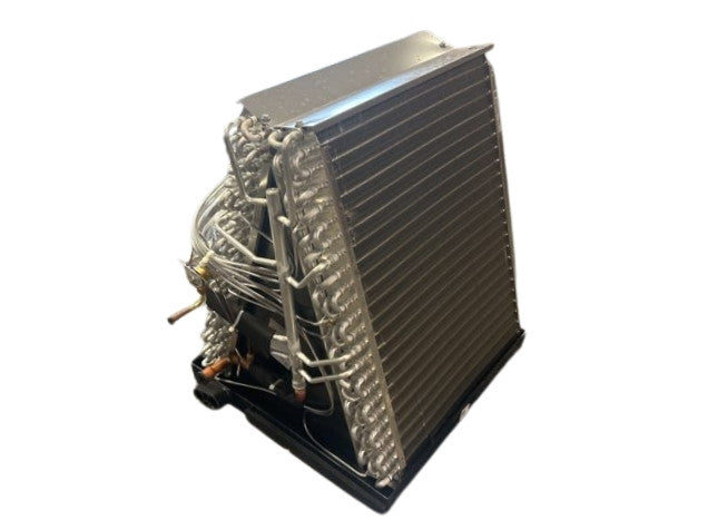 Serpentín flexible "N" de aluminio con carcasa de flujo ascendente/descendente de 4 toneladas para aire acondicionado/HP serie CF