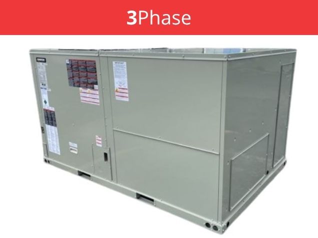 10 Ton Two-Stage Convertible Natural Gas/Electric Packaged Unit, 11.2 EER, 460/60/3, R410A