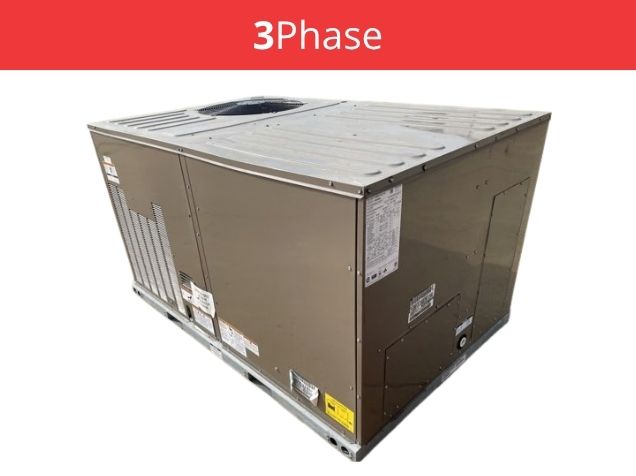 5 Ton Single-Stage Convertible Natural Gas/Electric Packaged Unit, 15.2 SEER, 208-230/60/3, R410A