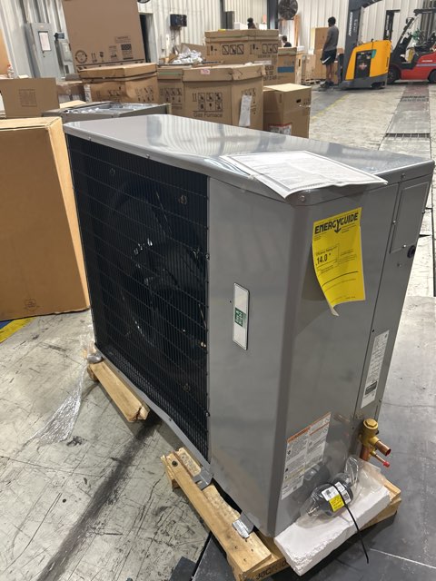 4 Ton Horizontal Air Conditioning Outdoor Unit, 14 Seer, 208/230-60-1, R410A
