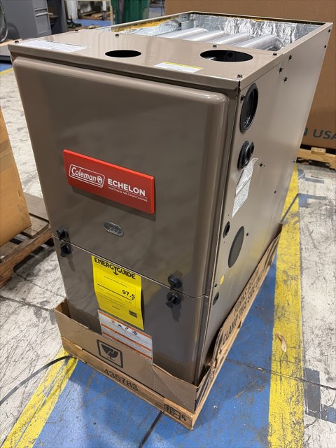 80,000 BTU 3-Stg Modulating Multi ECM Var Spd Comm Compatible Gas Furnace 97.5% 115/60/1 CFM: 1228