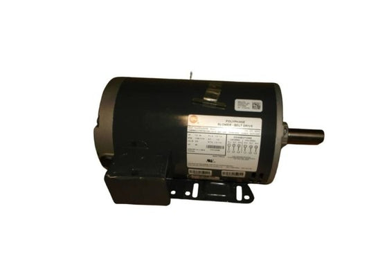 Motor de soplador con transmisión por correa polifásica de 1 HP, 575/60/3 RPM: 1745-1170/2 velocidades