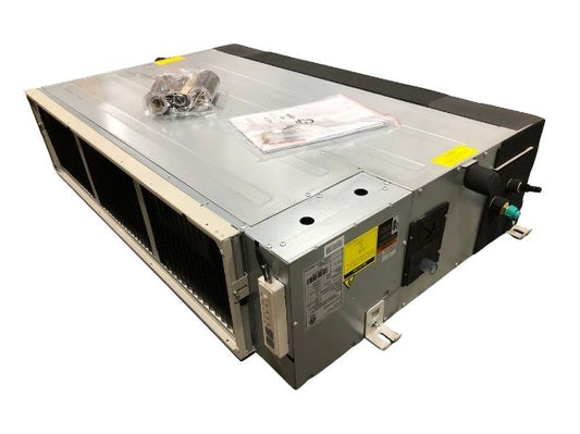 Unidad de bomba de calor para interiores con conducto estático de tamaño mediano de 15 000 Btu, SEER 13, 208-230/60/1, R-410A