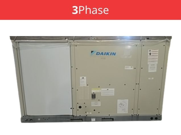 7.5 Ton Two-Stage Convertible Natural Gas/Electric Packaged Unit, 12.5 EER, 460/60/3, R32