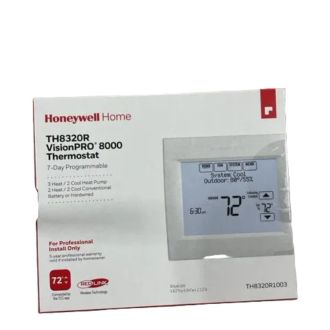 7-Day Programmable Multi-Stage 24 V Heat Pump/Conventional Thermostat