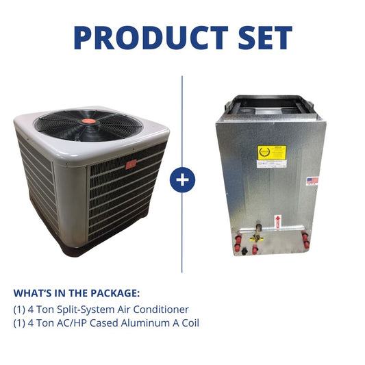 4 Ton SS AC R410A 14 seer and 4 Ton Multi Position Evap Coil
